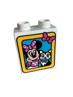 Lego® Duplo® kostka s potiskem Minnie